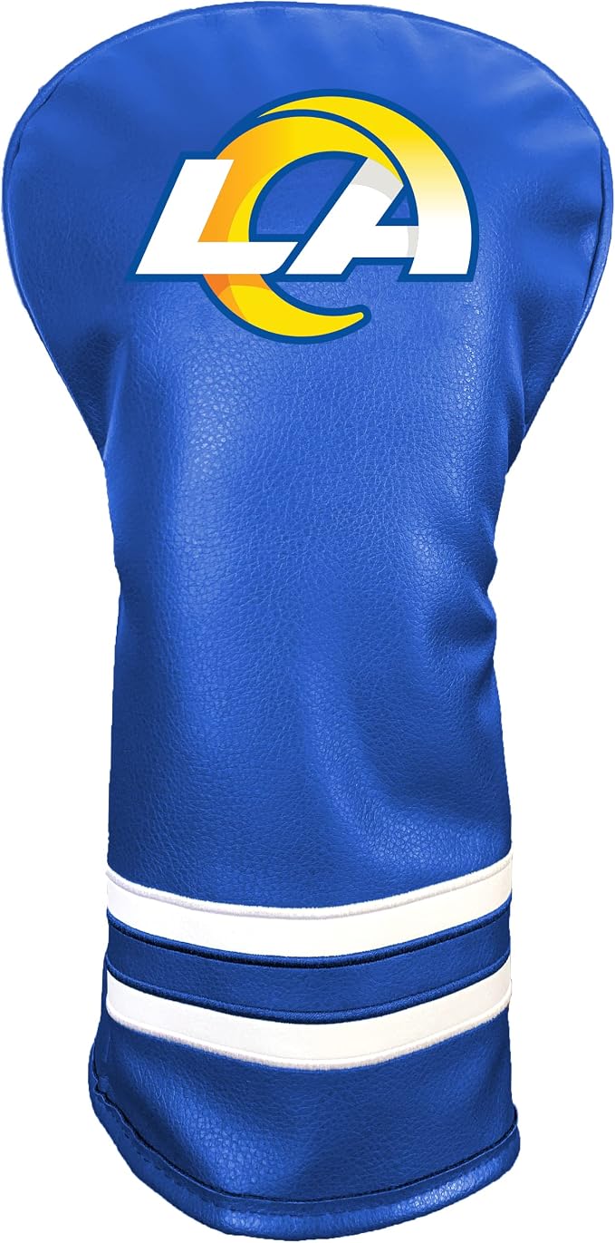 Team Golf NFL Vintage Driver Golf Club Headcover (Printed), Form Fitting Design, Retro Design with Fleece Lining for Extra Club Protection