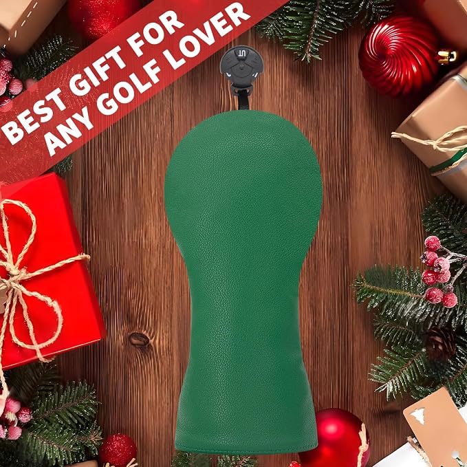 Golf Accessories Golf Club Covers for Driver, Fairway, Hybrids - Golf Driver Headcover/Golf Fairway Wood Head Cover/Hybrid Headcover for Men/Women Golfer