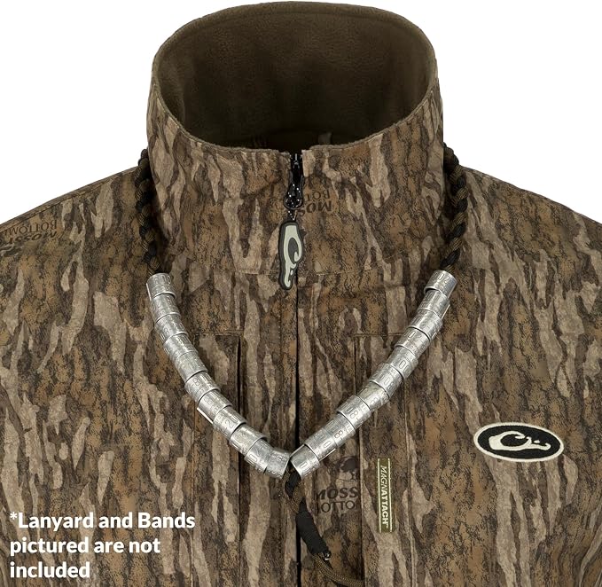 Drake Waterfowl Men's MST Eqwader Waterproof Windproof Hunting Vest | Breathable Moisture-Wicking Material, Fleece Lining, Taped Seams, Zippered Pockets