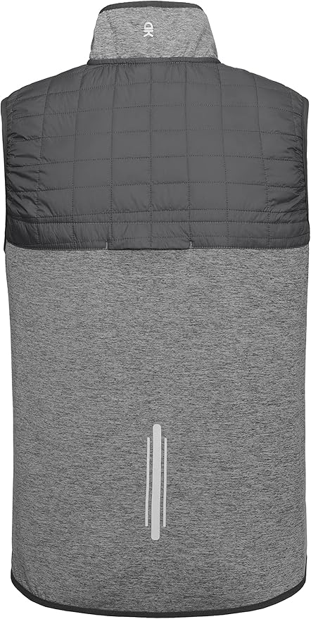 Little Donkey Andy Men's Lightweight Golf Vest Warm Outdoor Sleeveless Jacket for Hiking Travel Running Casual