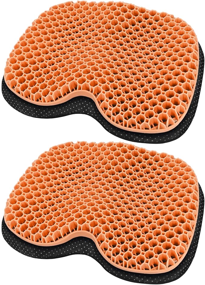 NEW-Vi Anti-Slip Kayak Seat Cushion - Waterproof Thicken Gel Boat Kayak Canoe Rowing Stadium Pad for Sit in Kayak Chair Kayak Accessories Equipment Gear for Fishing Kayak