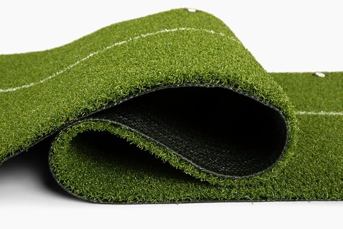 SkyTrak 9' Putting Mat with Ball Return – Indoor Golf Practice Green