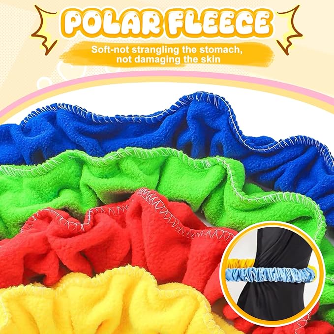 Elastic Fleece Cooperative Stretchy Band Integrations Dynamic Movement Exercise Latex Stretchier 6 Feet Creative Moving Prop for Group Activities Special Needs Large Motor Coordination
