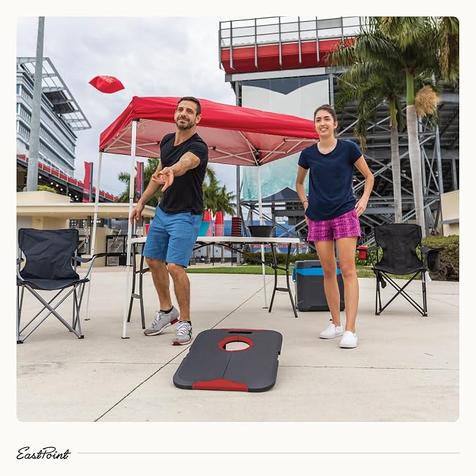 EastPoint Sports Go! Gater Cornhole – Light-Up and Travel Versions – Easy Storage & Light-Weight – Perfect for Outdoor and Indoor Play