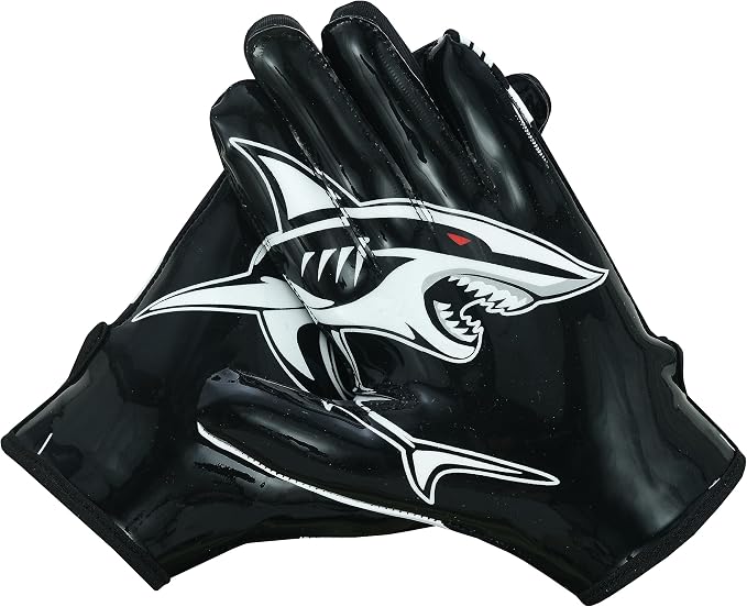 Non-Slip Tacky Football Gloves Ball Feel Sensation, Football Receiver Gloves in Youth, Adult, and Kid Sizes, Ultra Sticky Silicone Strong Palm Grip