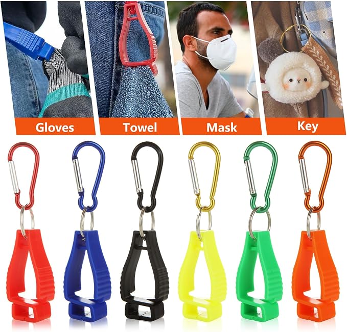 Glove Clips for Work Glove Holders, Glove Holder Clip Gloves Clip for Construction