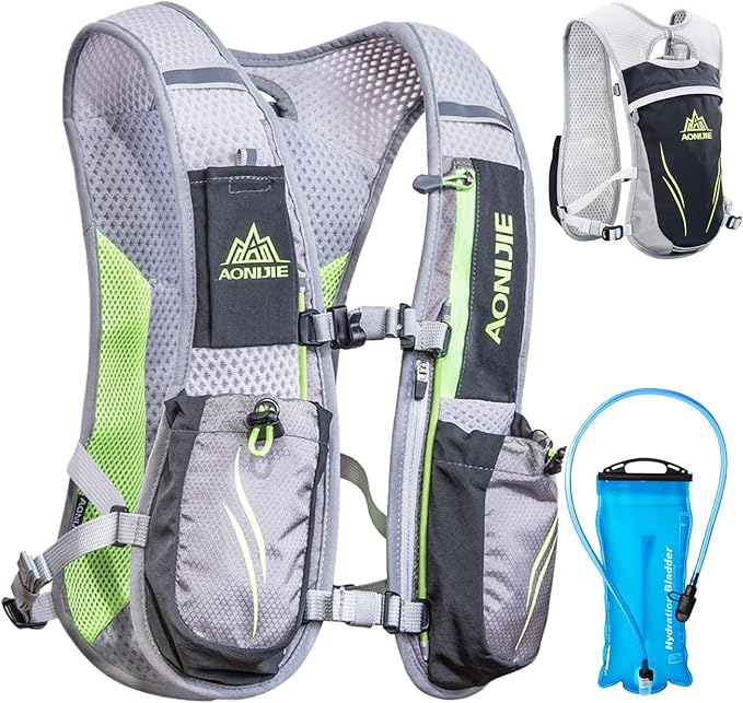 TRIWONDER Running Vest Hydration Pack Backpack for Men & Women, Lightweight Trail Marathon Run Race Vest for Cycling Jogging