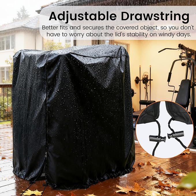 MaWGcowerd Folding Treadmill Cover - Dustproof and Waterproof Oxford Cloth Sunscreen Cover
