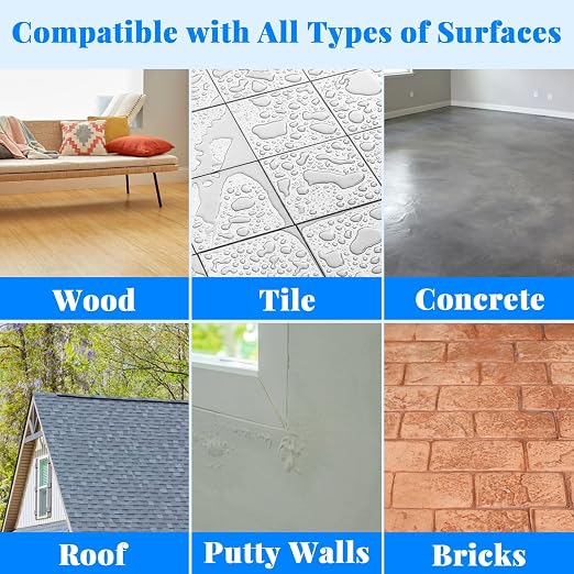Invisible Waterproof Sealant & Transparent Coating - 70.6 oz Liquid Leak Repair for Roof, Walls, Bathroom, Kitchen | Indoor/Outdoor Use with 3 Brushes | Anti-Leakage & Crack Protection