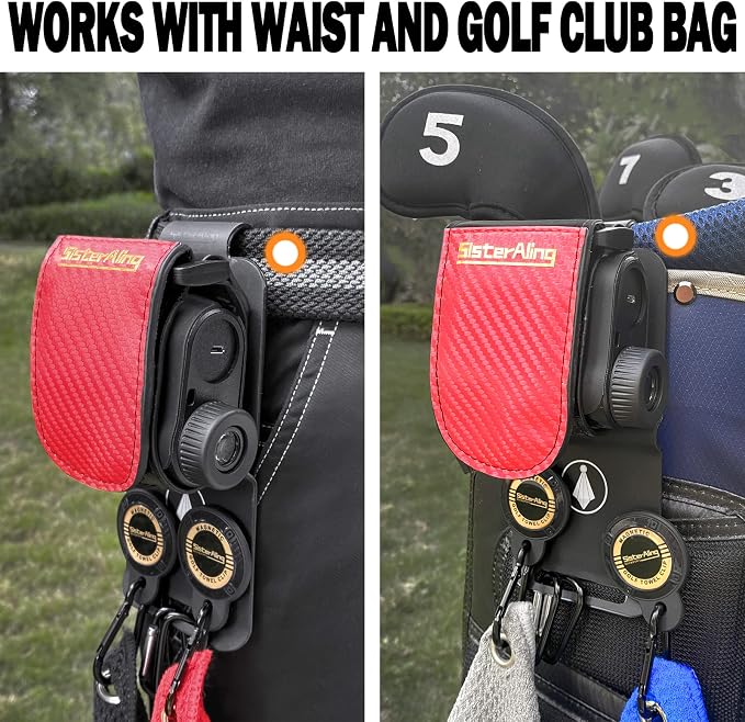 Magnetic Clip（ 2 Pack ） for Golf Towel and Metal Landing Pad-PRO（ 1 Pack ） for Golf Bags