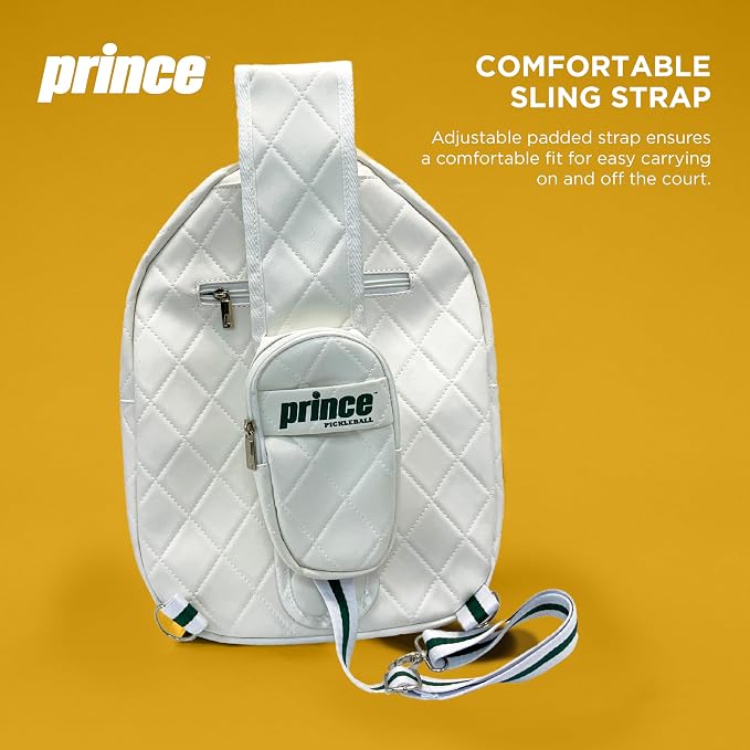 Prince - Pickleball Sling Bag, Lightweight Crossbody Backpack