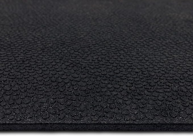 Mohawk Home Heavy Duty Rubber Stall Mat - Gym Floor- Under Dog Crate - All Purpose Utility 2'x3' - 1/2" Thick(Pack of 3)