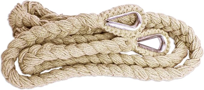 NOVICA Handmade Double Cotton Hammock Hand-Woven in Grey with Thick Tassels, Ideal for Camping and Outdoor Relaxation - 150" L with Hanging Accessories Included, Mirage in Grey'