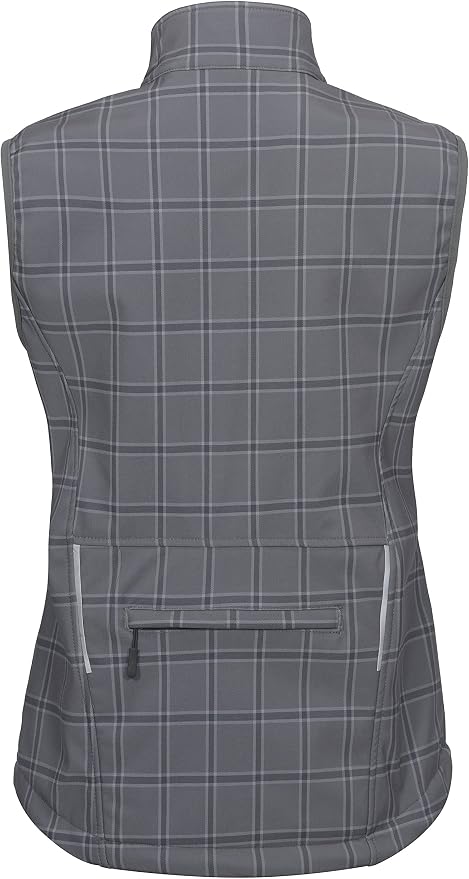 Little Donkey Andy Women's Fleece Lined Softshell Vest Lightweight Windproof Sleeveless Jacket for Hiking Outdoor Travel Golf