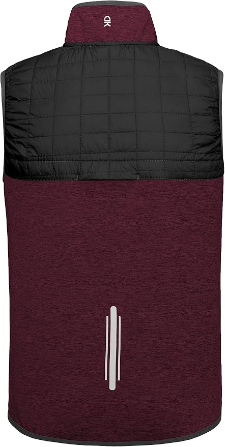 Little Donkey Andy Men's Lightweight Golf Vest Warm Outdoor Sleeveless Jacket for Hiking Travel Running Casual