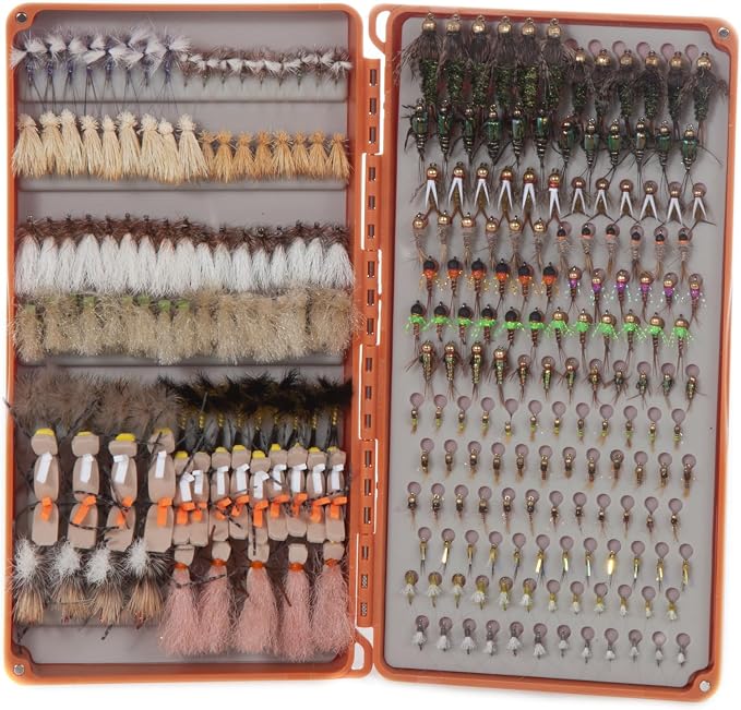 fishpond Tacky Double Haul Fly Box - Burnt Orange | Double Sided Tacky Fly Box