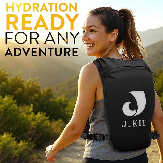 Running Hydration Vest — Lightweight Trail Running Vest with Quick-Access Phone Holder, Water Bottle Holder, Bounce-Free Adjustable Belt for Men and Women — 5K 10K 21K 42K Marathon Trail