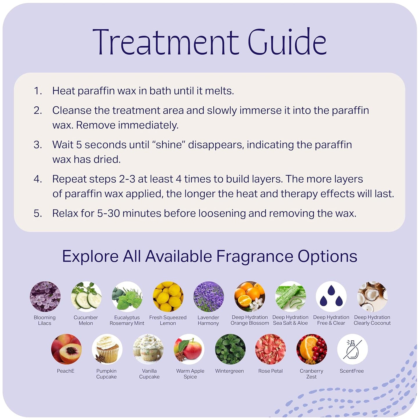 Therabath Paraffin Wax Refill - Thermotherapy - Use to Relieve Arthritis Discomfort, Stiff Muscles, & Dry Skin - For Hands, Feet, Body - Deeply Hydrates & Protects - Made in USA, 6 lb. Vanilla Cupcake