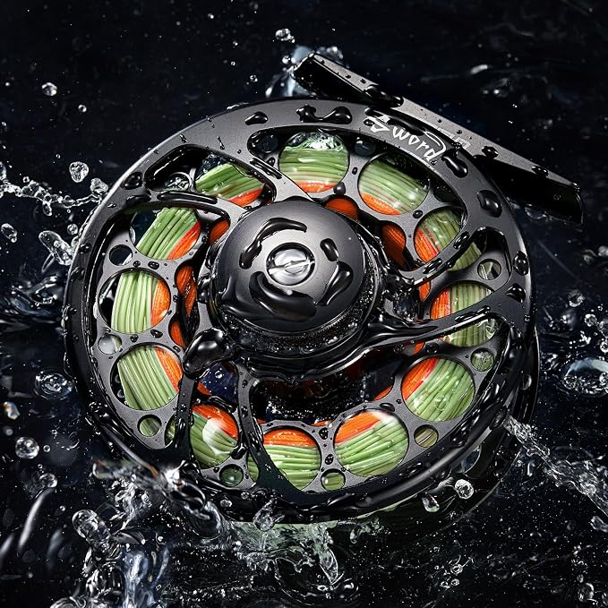 Piscifun Sword Fly Fishing Reel, CNC-Machined Aluminum Alloy Fly Reel