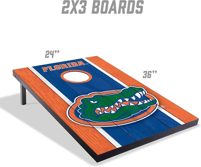 YouTheFan NCAA 2' x 3' Portable Cornhole Game with Logo Bags