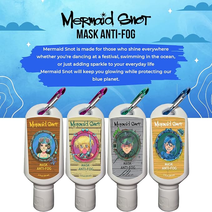 Neutripure Mermaid Snot Anti Fog Mask Defogging Gel for Scuba Diving and Snorking - Karen