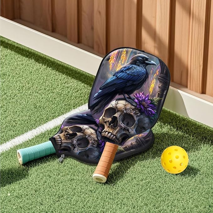 Pickleball Paddle Cover- Premium Water-Resistant Racket Sleeves with Reinforced Zippers, Universal Fit for USAPA Standard Paddles, Extra Padding Protection 6