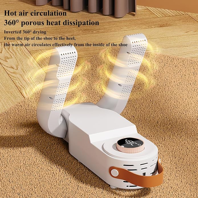 Winb Dryer for Shoes, Work Boots, Shoe Dryer with Heat Blowe Glove Dryer & Boot Warmer