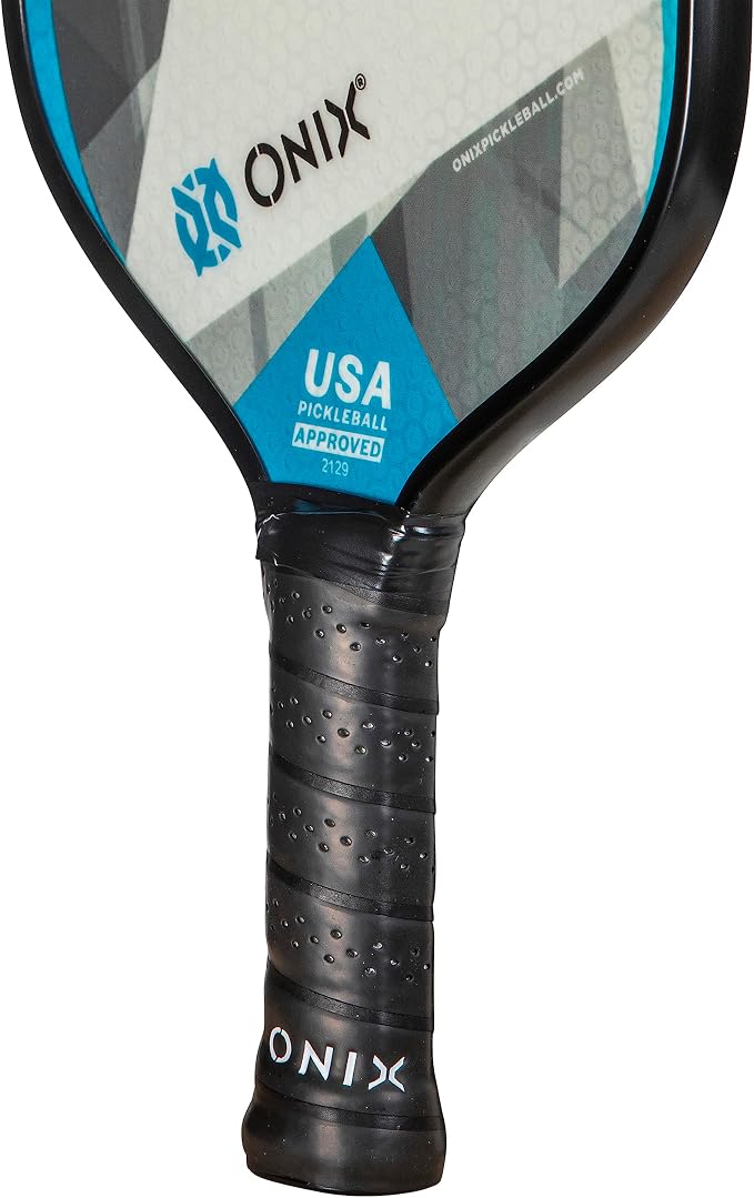 Onix Graphite Z5 Carbon Fiber Pickleball Paddle with Wide-Body Shape, Honeycomb Core & Graphite Face