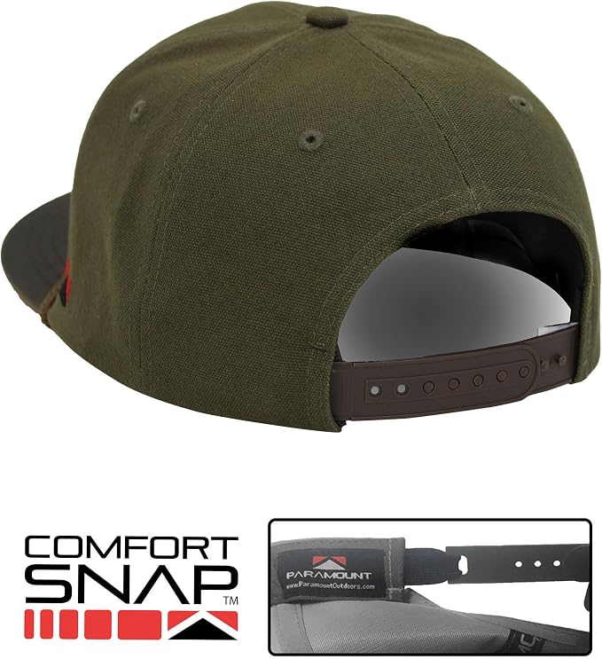 Paramount Outdoors Sporting Hat Collection for Men Hunting and Fishing Caps with ComfortSnap