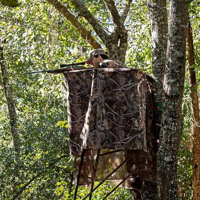 Camo Hunting Shirt: All Season Odor and Insect Protection