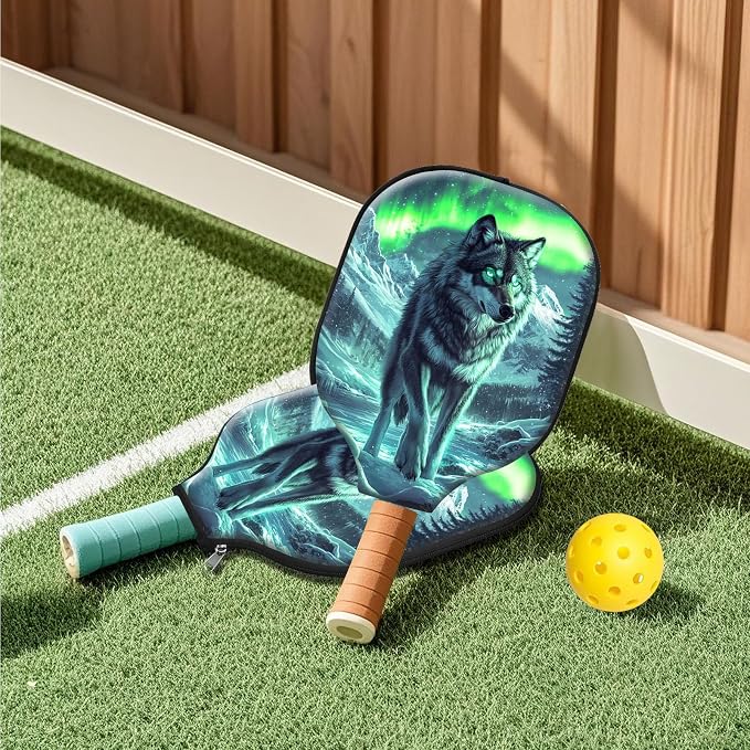Pickleball Paddle Cover- Premium Water-Resistant Racket Sleeves with Reinforced Zippers, Universal Fit for USAPA Standard Paddles, Extra Padding Protection 6