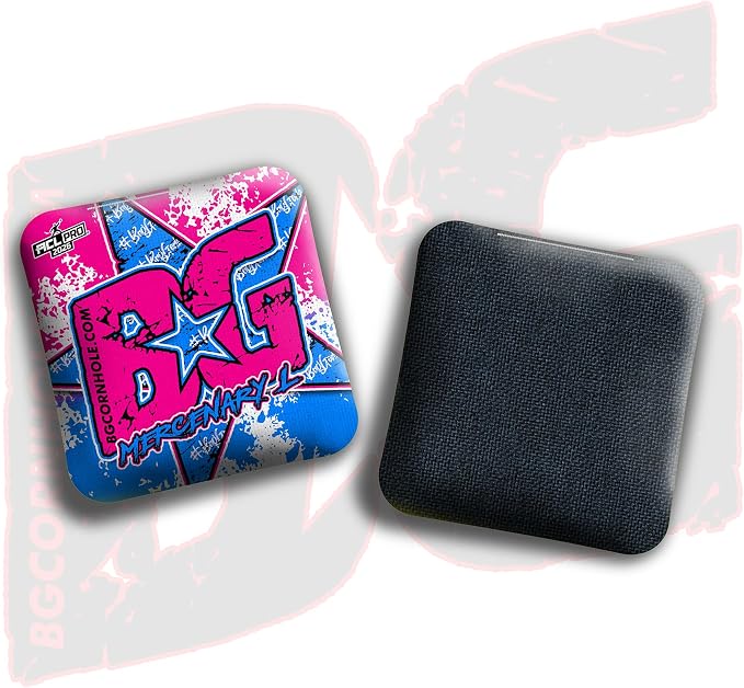 BG Cornhole Mercenary-L Bags | Exclusive to Amazon | Set of 4 Bags