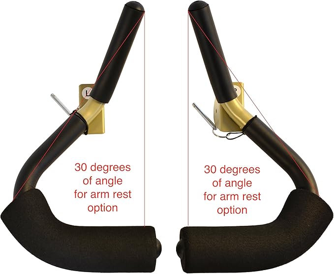 Crunch Ab Accessory Ergonomically Designed for Total Trainer and Other 1 Inch Thickness Large Frame Inclined Fitness Equipments Black