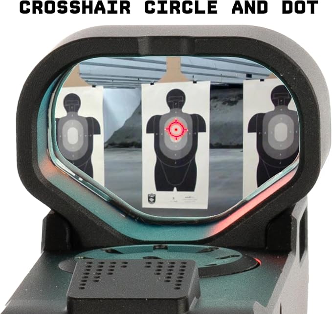 Monstrum Ares V2 Open Reflex Dot Sight for Rifles and Long Guns | with Shake Awake Illumination