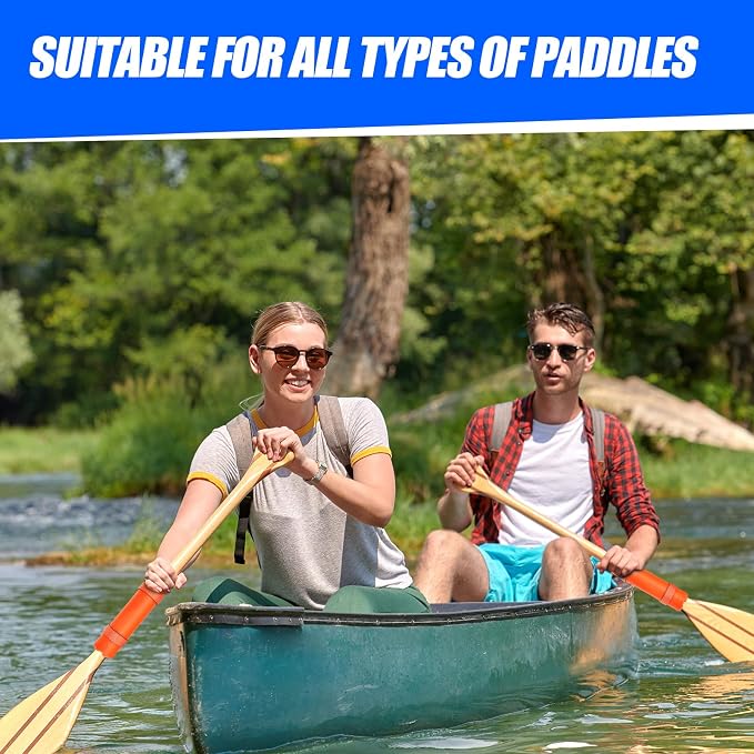 Deekin 2/4 Pack Paddle Float for Flotation Kayak Canoe Surf Paddleboarding Gifts - Prevent Paddle Sinking in Water