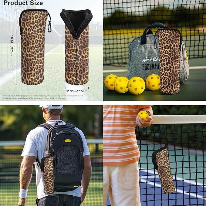 Pickleball Paddles Set 3PCS Pickleball Paddle Case Pickleball Racket Pickleball Bag Ideal for Beginners Gifts