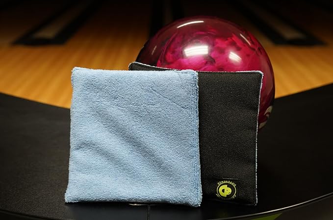 Creating the Difference Power Pad | Microfiber Bowling Ball Cleaning Towel | Bowling Ball Cleaner | Removes Dirt & Oil | Bowling Supplies & Accessories