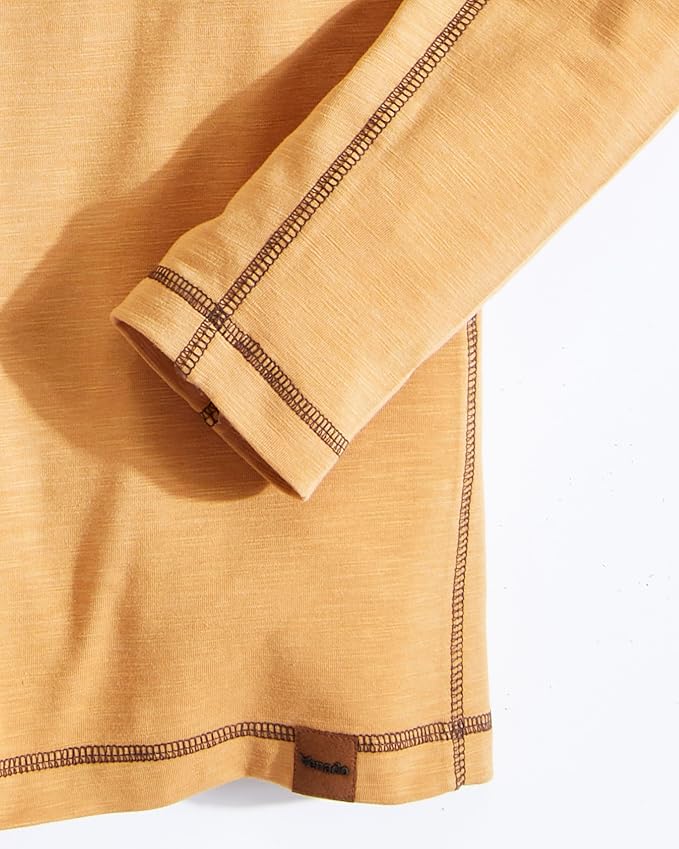 Venado Henley Long Sleeve Shirts for Men - Mens Henley with Flex Material