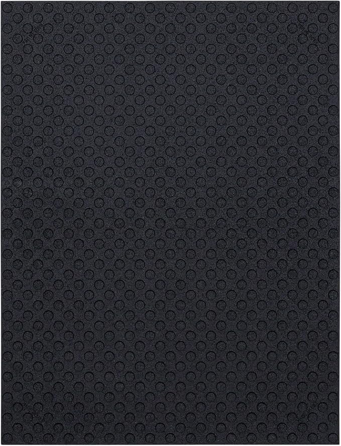 Mohawk Home Heavy Duty Rubber Stall Mat - Gym Floor- Under Dog Crate - All Purpose Utility 3' x 4' - 1/2" Thick