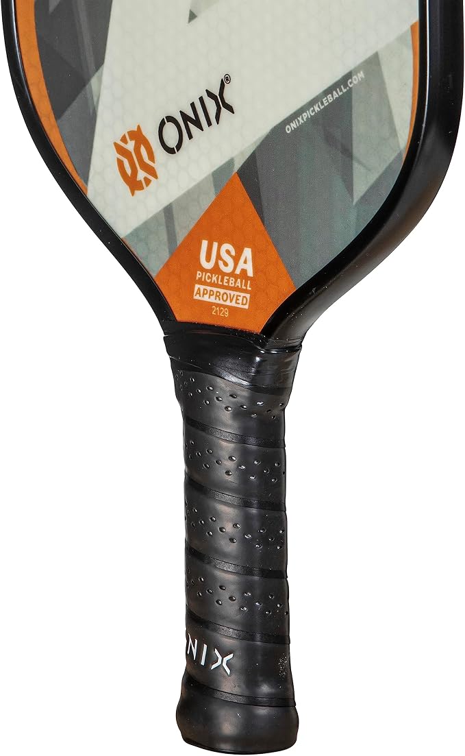 Onix Graphite Z5 Carbon Fiber Pickleball Paddle with Wide-Body Shape, Honeycomb Core & Graphite Face