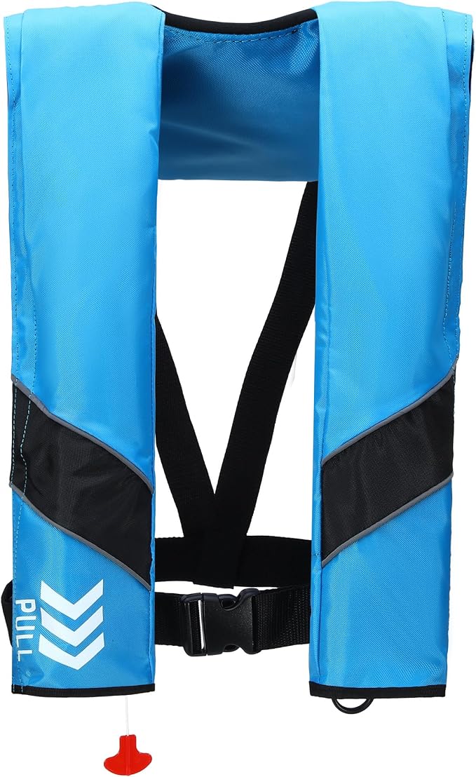 Automatic Inflatable Life Jackets for Adults Life Vests PFD Low Profile Load Capacity Up to 330lbs