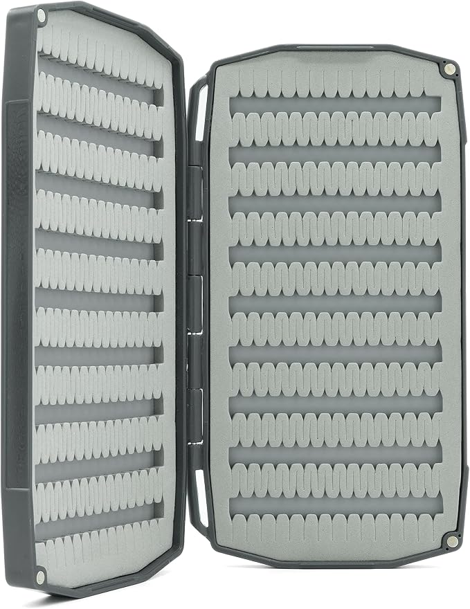 Umpqua UPG Foam Essential Fly Box Double Large Gray