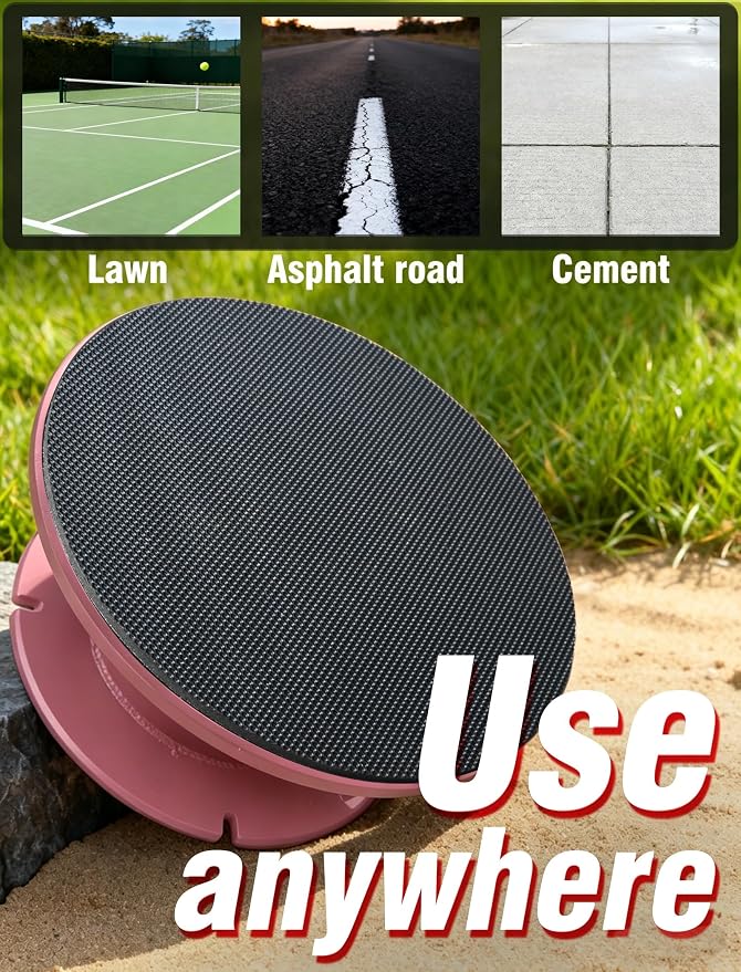 VAIIO Professional Tennis Trainer - Full Metal Portable Solo Rebounder with 3 High-Elastic String Balls, Ideal for Adults, Kids, Beginners & Advanced Players