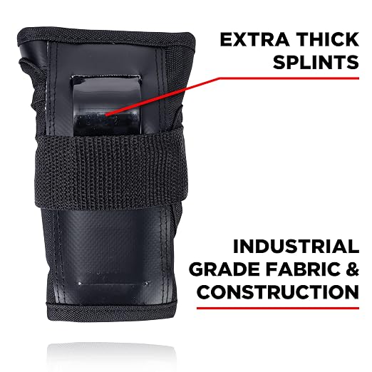 187 Killer Pads Six Pack Pad Set, Protective Gear for Elbows, Knees, and Wrists - Ideal for Skateboarding, Roller Skating, and Inline Skating