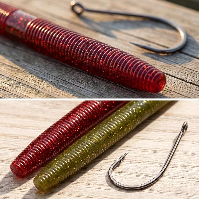 Crappie Fishing Lures Kit, 75/128/144Pcs Tube Lures Jigs Soft Plastic Baits | Includes Tube Lures, Jig Heads, Grub Worms & Swimbaits with Tackle Box for Bass, Trout, Freshwater & Saltwater Fishing
