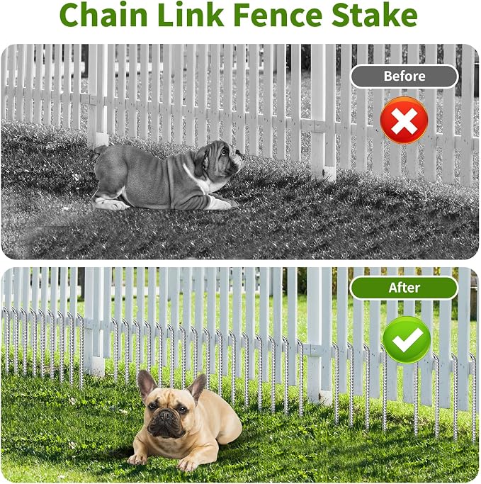 Besitu 12 Inch Ground Stakes Heavy Duty J Hook 30-Pack Metal Spikes Galvanized Ground Hooks Anchors Rebar Ground Stakes for Fence Tent Gazbo Bounce House and Outdoor Decorations Inflatables