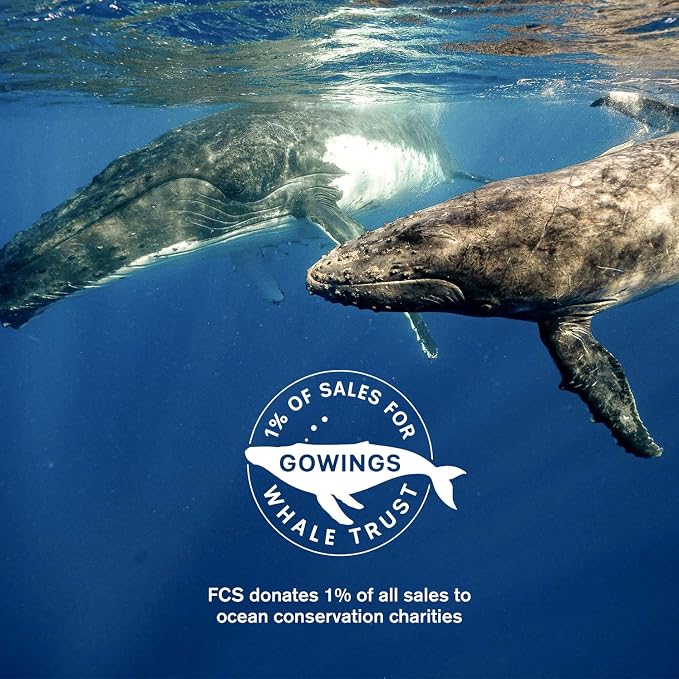 FCS All Round Essential Leash | Lightweight & Durable Surf Leash for 2-8ft Waves, in-Cuff Silicone Grip, Easy-Release Tab