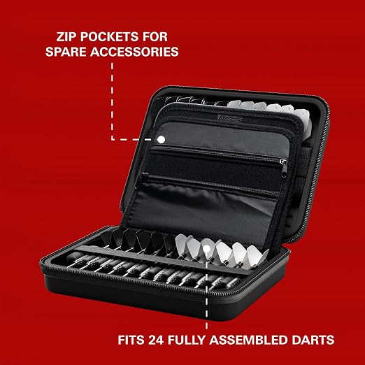 Target Darts Takoma Home Darts Wallet Red, Home Kit