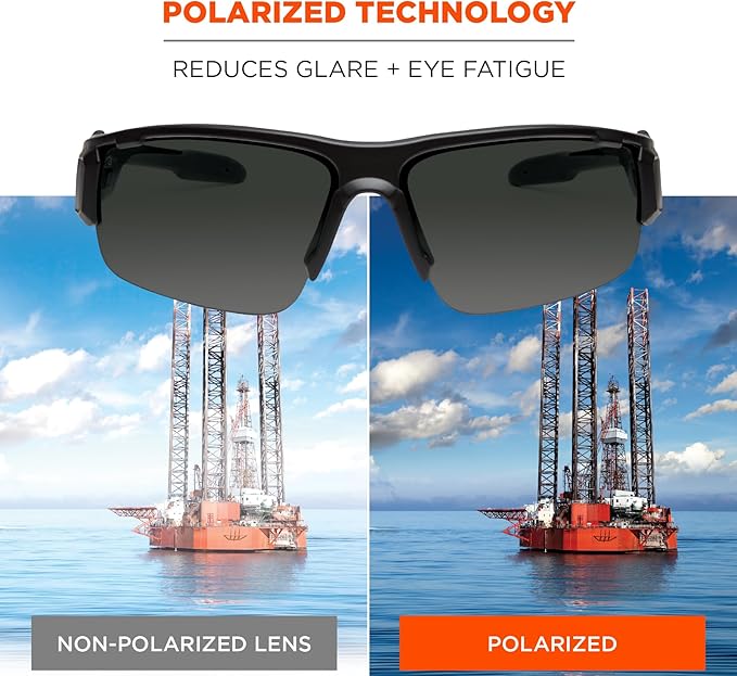 Ergodyne Skullerz DAGR Polarized Safety Sunglasses