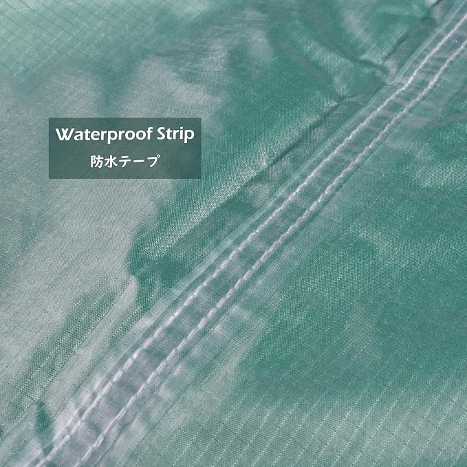 TRIWONDER Camping Tarp Cover Waterproof Rain Fly Tent Ground Cloth Footprint Hammock Shelter for Outdoor Hiking Picnic Beach (Dark Green+Accessories)